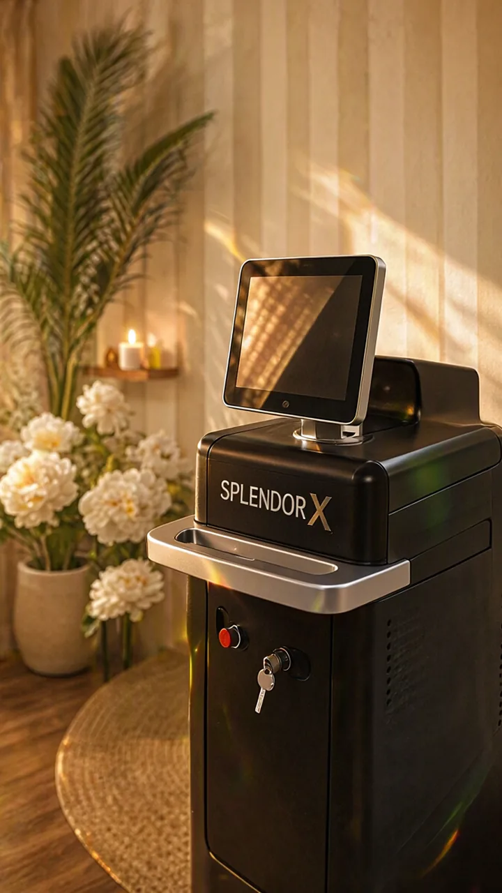 The Lumenis Splendor X laser in the Summer Skin treatment room, Birmingham, Michigan